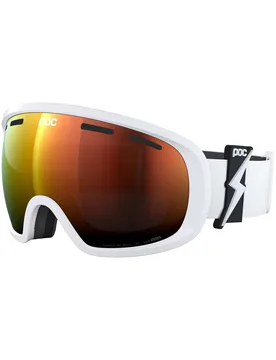 Skibrille Fovea Blixten White/Partly Sunny Orange Weiß - Poc - FashionsVida