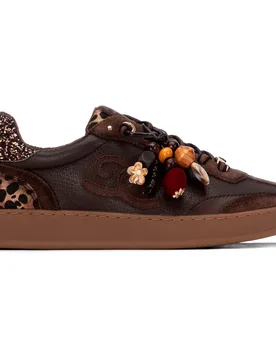 Carmela Sneaker 1615201 Brown EU 36 - Carmela - FashionsVida