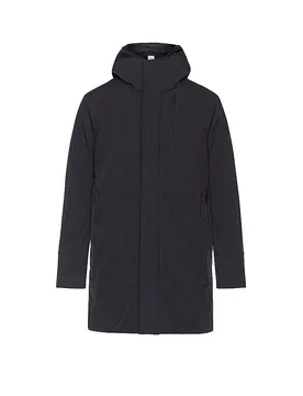 Parka noir L - Knowledge Cotton Apparel - FashionsVida