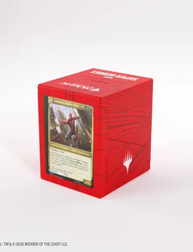 MTG Marvel Super Heroes Bastion 100+ XL - Comic Burst Red - Gamegenic - FashionsVida