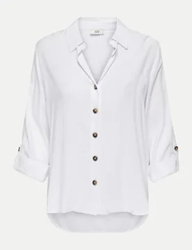 JDY T-Shirt Laurel Weiß M - JDY - FashionsVida