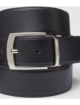 Cinturón de piel liso reversible. Hecho en España - Mirto - FashionsVida