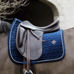 Schabracke BASIC VELVET COB marineblau DR