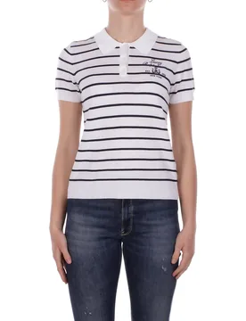 Ralph Lauren Maglie White navy - Ralph Lauren - FashionsVida