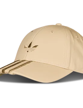 Stripes Unisex Caps - Beige - Size M/L - Cotton - Beige - Size: Medium - Adidas - FashionsVida