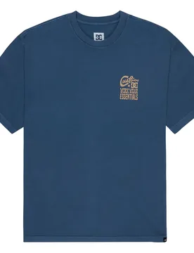 T-shirt à Manches Courtes Knotted Dark Denim 2XL - Dc shoes - FashionsVida