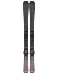 Ski Set inkl. Bdg. Skis de piste Cloud Q11 + M 10 GW 2027 für Damen aus Holz Größe 155 cm Grau