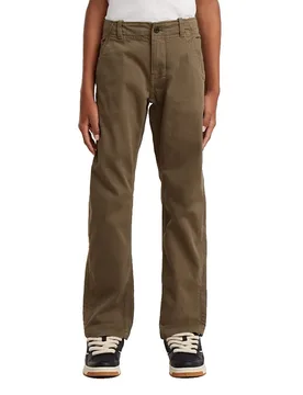 Pantalon Chino Mosa Straight Fit Dark Olive 16 Années Garçon - G-Star - FashionsVida