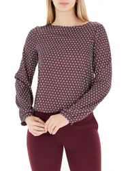 Blusa maniche lunghe BORDEAUX XS