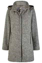 Jacke (Wolle) mit Kapuze female