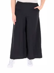 JURERE Pantalone a palazzo NERO XS