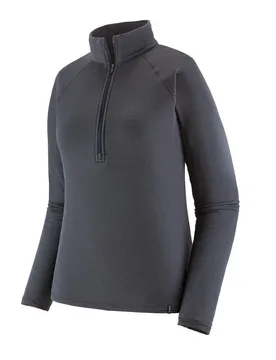 Capilene Thermal Weight Zip Neck Damen M Smolder Blue - Patagonia - FashionsVida