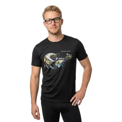 Cannibal Short Sleeve T-shirt Black L Men