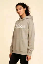 Script Women's Oversized Hoodie - - Size: XL