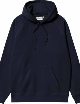 Sweat confortable à capuche - Hooded Chase Sweat Dark Navy Gold en Coton - Taille L - Carhartt WIP - FashionsVida