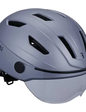 Casco Urbano Move Faceshield Transparent Matt Grey - BBB - FashionsVida