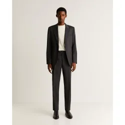 Traje completo de hombre clásico de corte regular fit