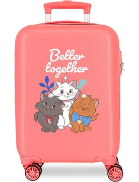Maleta de cabina Aristogatos Better together rígida 50 cm - Disney - FashionsVida