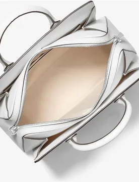 Bandolera de mujer satchel laila mediana de piel - MICHAEL Michael Kors - FashionsVida