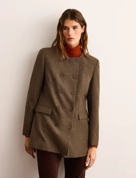 Chaqueta de mujer con cuello caja - Lloyd's - FashionsVida