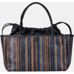 Bolso tote de piel trenzada modelo Mady de