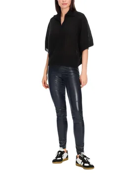 Cain Leggings aus Kunstleder Schwarz 40 - Marc - FashionsVida