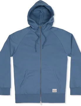 Womens Vikafjell Zip Hoodie - Fjord - Silverstick - FashionsVida