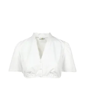 Dirndlbluse BABSI weiss 40 damen - Wenger - FashionsVida