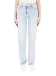 Jeans straight leg BLU CHIARO M