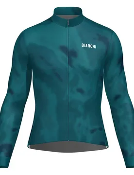 Maillot à Manches Longues Bianchi Milano Classic - Santini - FashionsVida