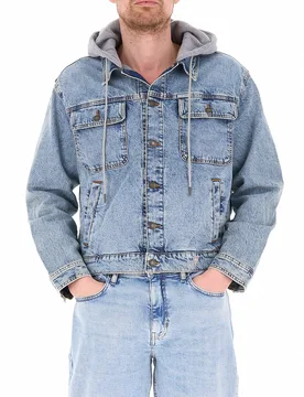 Giubbino in jeans AZZURRO L - Guess Jeans - FashionsVida