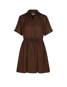 Minikleid braun S damen - Tommy hilfiger - FashionsVida