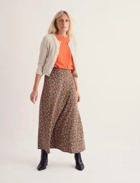 Cotton Rich Ditsy Floral Midaxi Skirt Multi female - Seasalt cornwall - FashionsVida