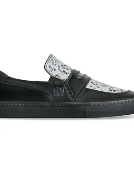 Baskets Sans Lacets Liaizon Wasted Talent Black / Snake EU 39 - Globe - FashionsVida