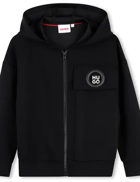 Hugo Veste G01273 Black 12 Années Fille - Hugo Boss - FashionsVida