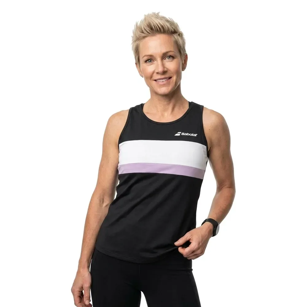 Sleeveless T-shirt Black / Black L - Babolat - FashionsVida