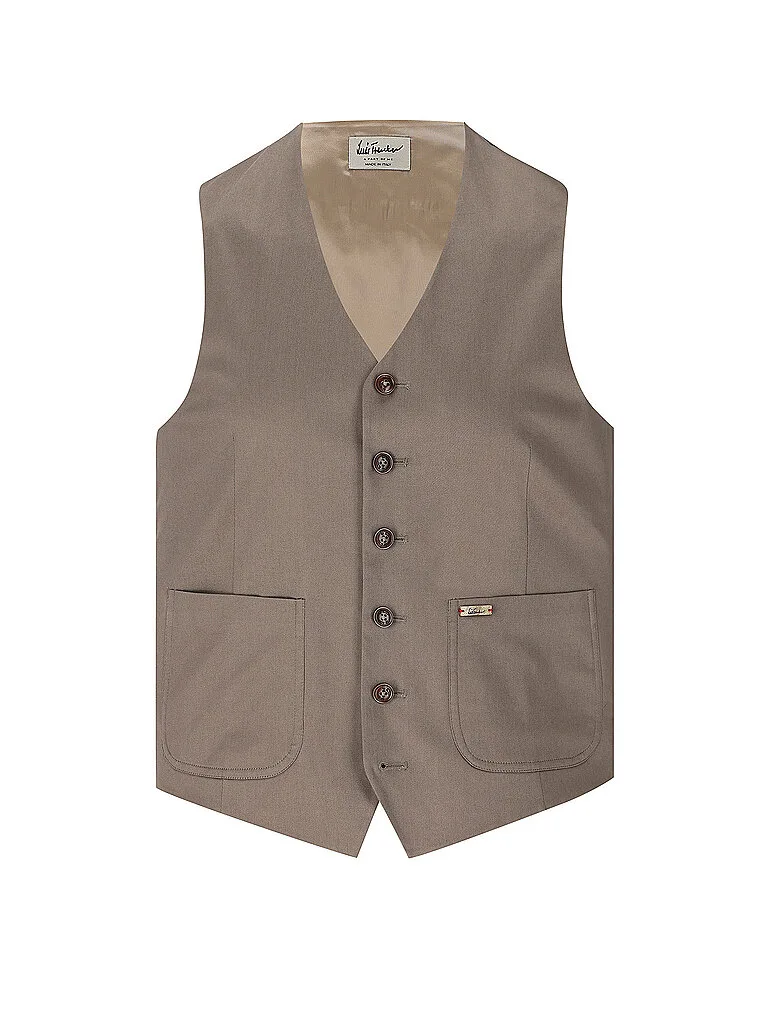 Gilet traditionnel LUSEBA gris clair 46 - LUIS TRENKER - FashionsVida
