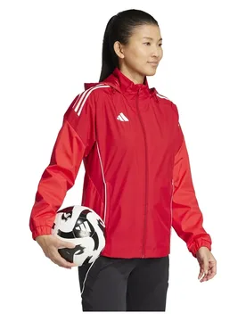 Veste Tiro 25 Competition All Weather Team Power Red 2 S - Adidas - FashionsVida