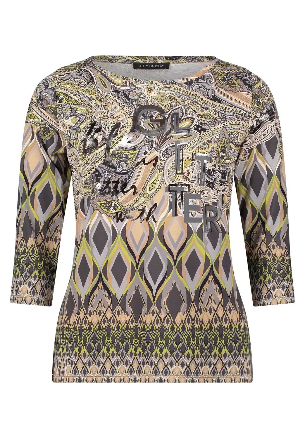 Shirt Kurz 3/4 Arm female - 38 - FashionsVida