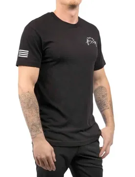 Maglietta A Maniche Corte Menance Tech Black - Fasthouse - FashionsVida