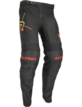 Pantalone Moto Cross Enduro MX TRACK INC. Nero Giall taglia 30 - Acerbis - FashionsVida
