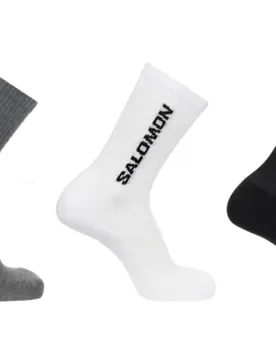 Everyday Crew 3-Pack - Socken - multi - Unisex - Size: XL - Salomon - FashionsVida