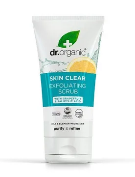 Skin Clear Organic Tree Exfoliating Scub - Dr. Organic - FashionsVida