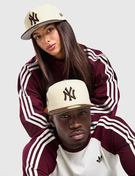 MLB New York Yankees 59FIFTY Fitted Cap - Damen, Cremefarben - female - Size: 7 3/8 - New era - FashionsVida