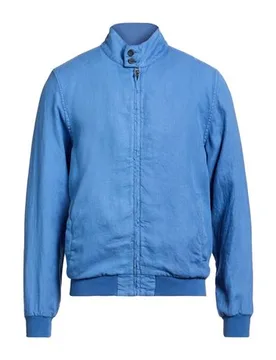 Chaqueta y cazadora Hombre Azul 3XL,L,S,XXL Hombre - 120% Lino - FashionsVida