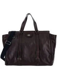 Borsone in pelle MARRONE U