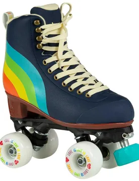 Patins à Roulettes Melrose Elite Love Is Love Blue / Rainbow EU 38 Homme - Chaya - FashionsVida