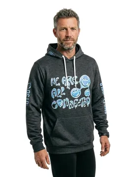 Smileyworld Connected Hoodie Multicolour XS Men,Women - OTSO - FashionsVida