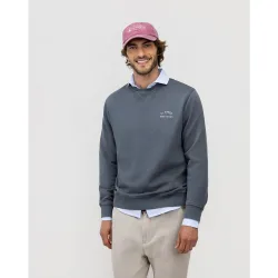 Sudadera de hombre cuello redondo cezanne