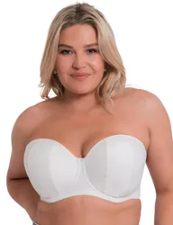 Womens Ck2601 Luxe-Updated Strapless Bra - Ivory - Size 28h